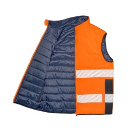 Reversible Soft Padded Safety Gilet