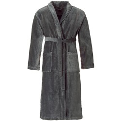 Velour Bathrobe Feeling With Shawl collar