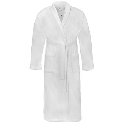 Velour Bathrobe Feeling With Shawl collar