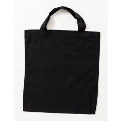 Cotton Bag Colored Short Handles