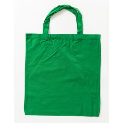 Cotton Bag Colored Short Handles