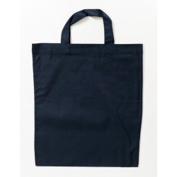 Cotton Bag Colored Short Handles