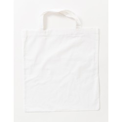 Cotton Bag Colored Short Handles