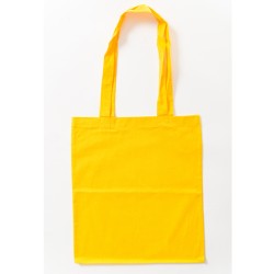 Cotton Bag Colored Long Handles