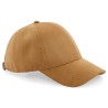 Faux Suede 6 Panel Cap