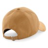 Faux Suede 6 Panel Cap