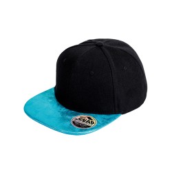 Bronx Flat Glitter Peak Snapback Cap