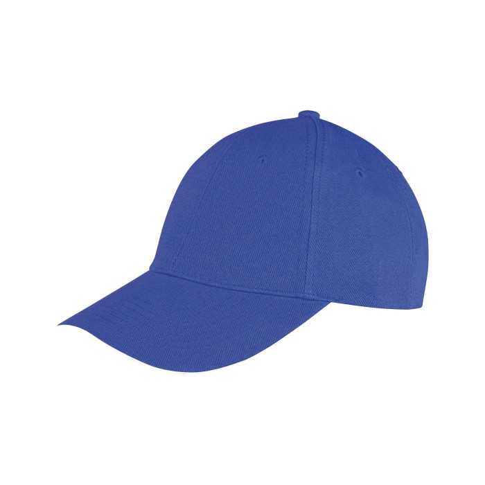 Memphis Brushed Cotton Low Profile Sandwich Peak Cap