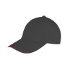 Memphis Brushed Cotton Low Profile Sandwich Peak Cap