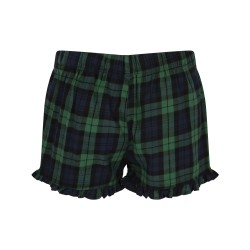 Women´s Tartan Frill Lounge Shorts