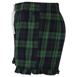 Women´s Tartan Frill Lounge Shorts