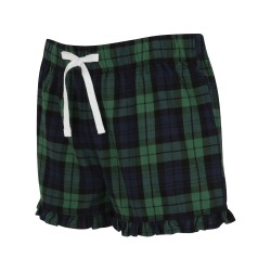 Women´s Tartan Frill Lounge Shorts