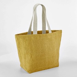 Soft Washed Jute Beach Bag