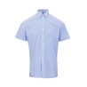 Men´s Microcheck (Gingham) Short Sleeve Cotton Shirt