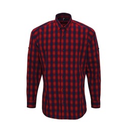 Men´s Mulligan Check Cotton Long Sleeve Shirt