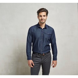 Men´s Jeans Stitch Denim Shirt