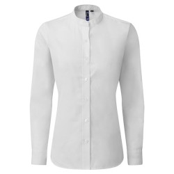 Women´s Banded Collar Grandad Shirt