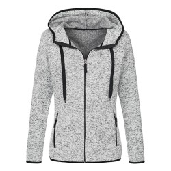 Knit Fleece Jacket Women