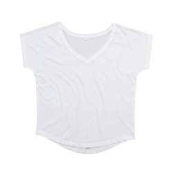 Women´s Loose Fit V Neck T