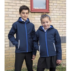 Youth TX Performance Hooded Soft Shell Jacket