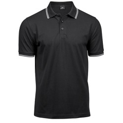 Men´s Luxury Stripe Stretch Polo