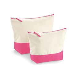 Dipped Base Canvas Accessory Bag