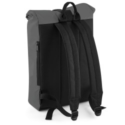 Reflective Roll-Top Backpack