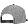 Melange Solid Snapback
