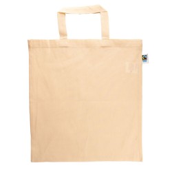 Fairtrade Cotton Bag Short Handles