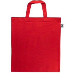 Fairtrade Cotton Bag Short Handles