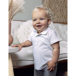 Organic Baby Polo Short Sleeve Teddy 01