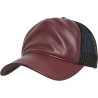 Leather Trucker Cap