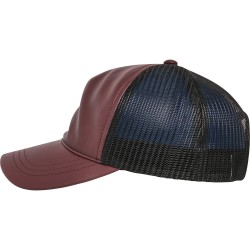 Leather Trucker Cap