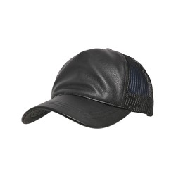 Leather Trucker Cap