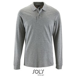 Men´s Long-Sleeve Piqué Polo Shirt Perfect