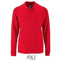 Men´s Long-Sleeve Piqué Polo Shirt Perfect