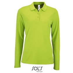 Women´s Long-Sleeve Piqué Polo Shirt Perfect