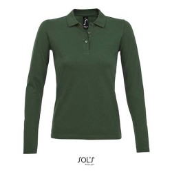 Women´s Long-Sleeve Piqué Polo Shirt Perfect