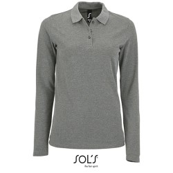 Women´s Long-Sleeve Piqué Polo Shirt Perfect