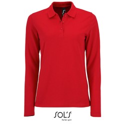 Women´s Long-Sleeve Piqué Polo Shirt Perfect