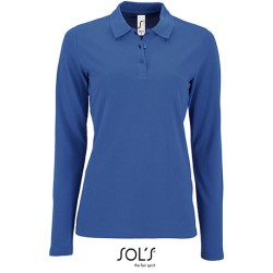 Women´s Long-Sleeve Piqué Polo Shirt Perfect