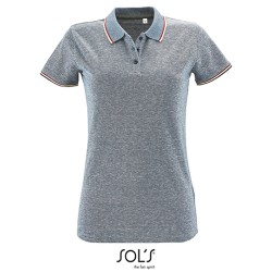 Women´s Heather Polo Shirt Paname