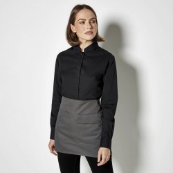 Women´s Tailored Fit Shirt Mandarin Collar Long Sleeve