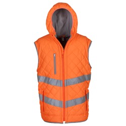 Hi-Vis Kensington Hooded Gilet