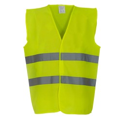 Hi-Vis 2 Bands Waistcoat