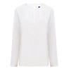 Ladies´ Pleat Front Long Sleeved Blouse