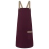 Bib Apron Urban-Look With Cross Straps And Pocket