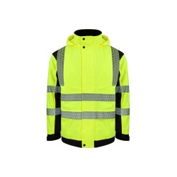 Premium Printable Hi-Vis Softshell Safety Jacket Copenhagen