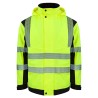 Premium Printable Hi-Vis Softshell Safety Jacket Copenhagen