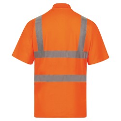 High-End Polycotton Hi-Vis Polo Shirt Cambridge